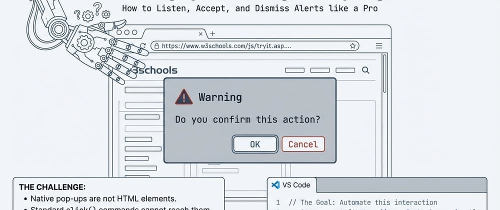 🎯 Mastering Alert Handling in Playwright: A Quick Guide